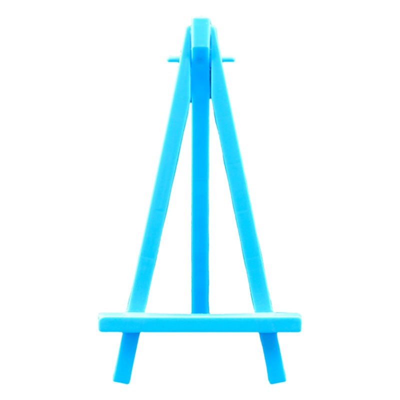 Manufacturer Wholesale Children's Colorful Plastic Display Easel Mini Student Small Tripod Picture Frame Photo Frame