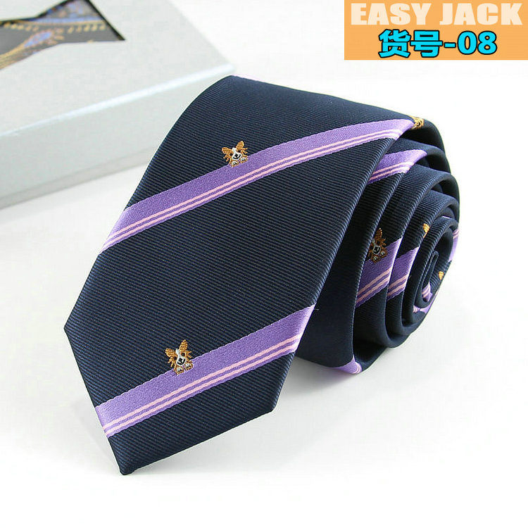 Picture of Men's tie Korean narrow fashion Wedding groom best man casual tie 6cm business professional collar fittest wholesale