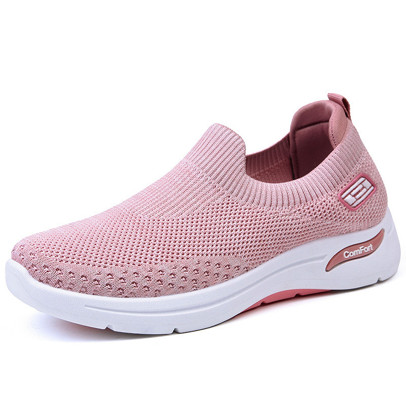 Picture of Shoes for Women New Women's Shoes for the Elderly Wholesale Slip-On Mom's Shoes Comfortable Gift Shoes Fashionable Casual Shoes for Women