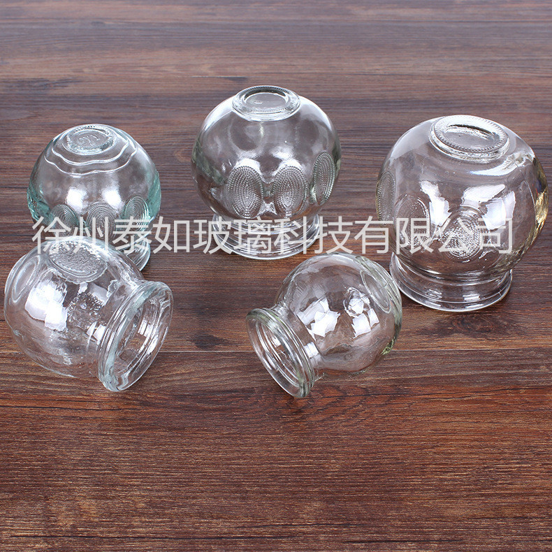 Picture of Glass Cupping Thickeneded Glass Cupping Household Cupping Set Cupping Glass Jar Cupping Device