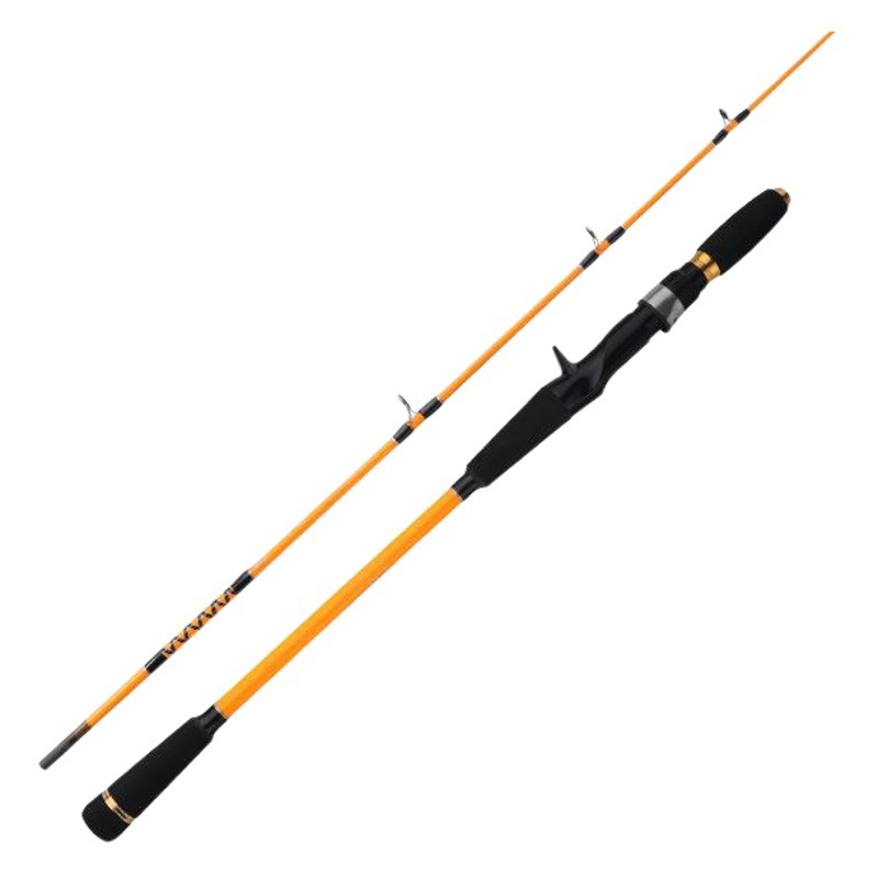 A half-boat fishing iron plate slow swing rod solid rod tip soft tail 1.55 meters sea fishing Luya iron rod fishing gear wholesale