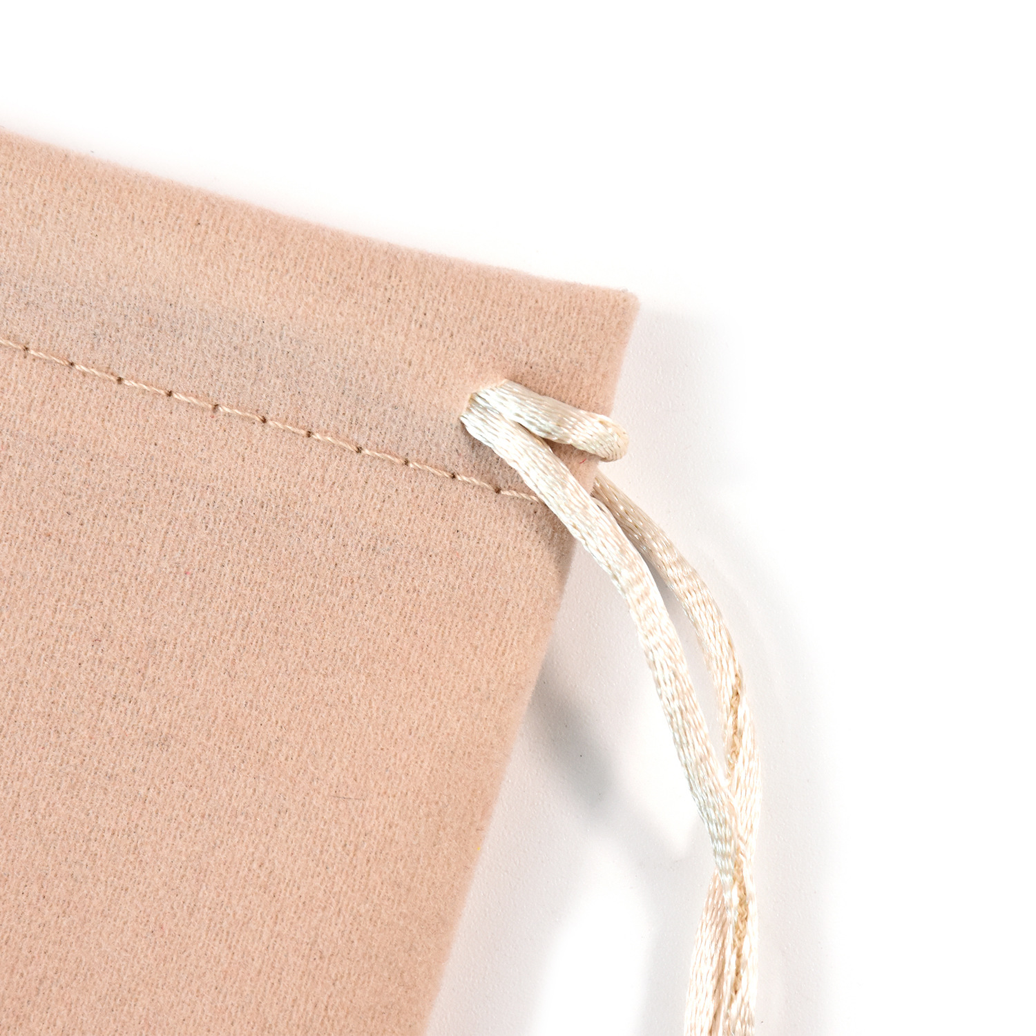 Picture of Factory wholesale simple wind large hair dryer storage bag jewelry dust bag flocking bag