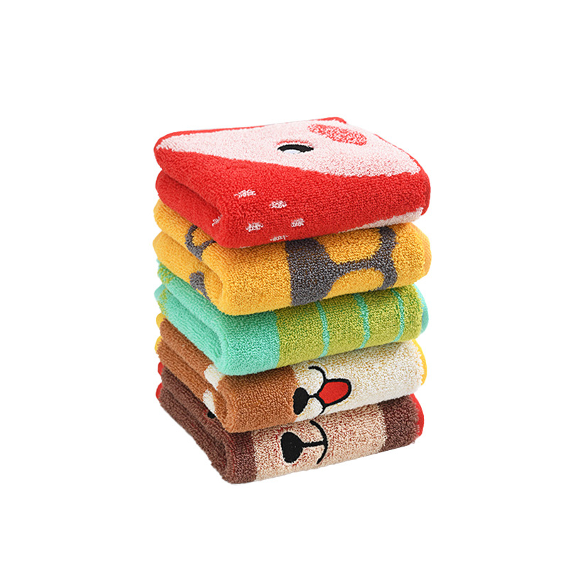 Picture of Jieliya Children's Towel Cotton Soft Absorbent Cute Pet Animal Cotton Children's Small Towel New 241324