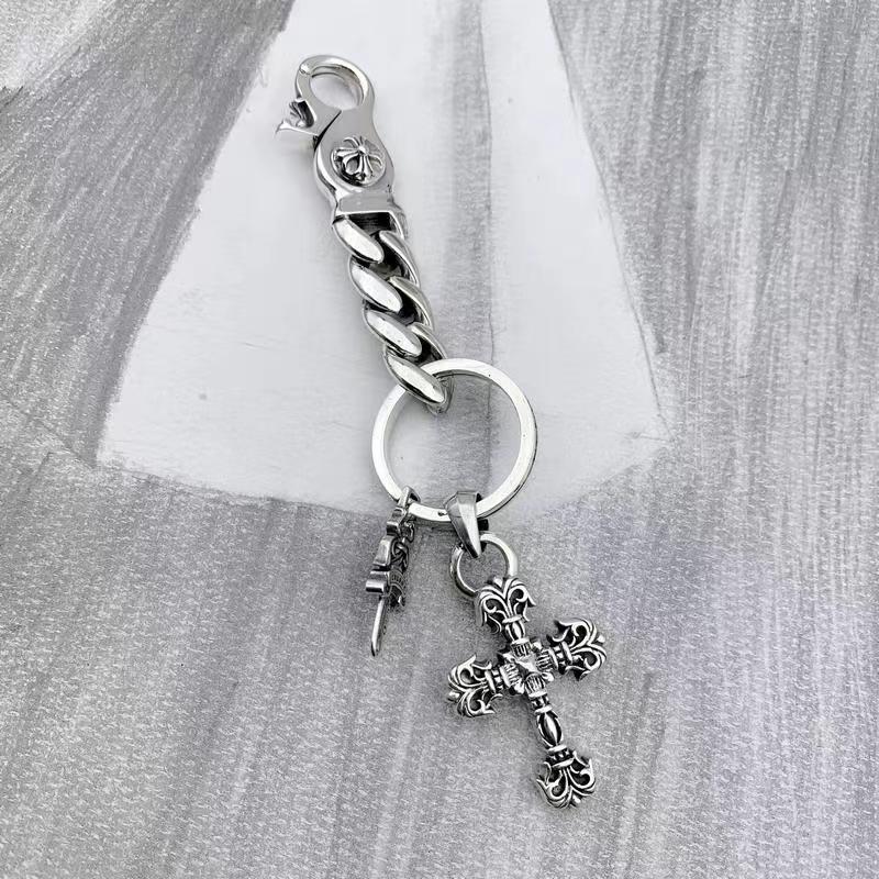 Car Keychain Trendy Men's and Women's Waist Hanging Retro Key Ring