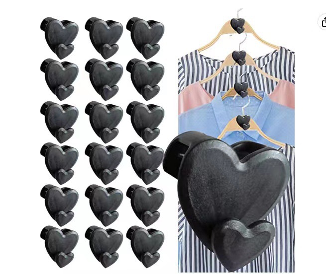 Cross-Border New Ruby Space Hearts hanger hook clothes Portable Hook Space Love
