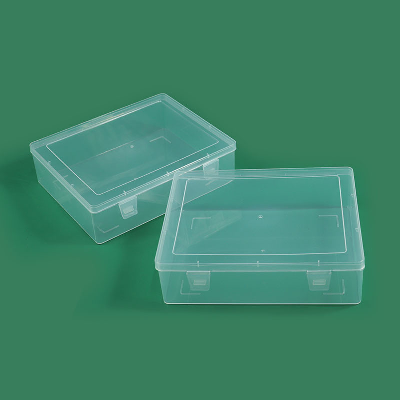 Transparent PP Plastic Box Parts Box Tool Box Component Packaging Box Hardware Accessories Screw Fitting Box Storage Box