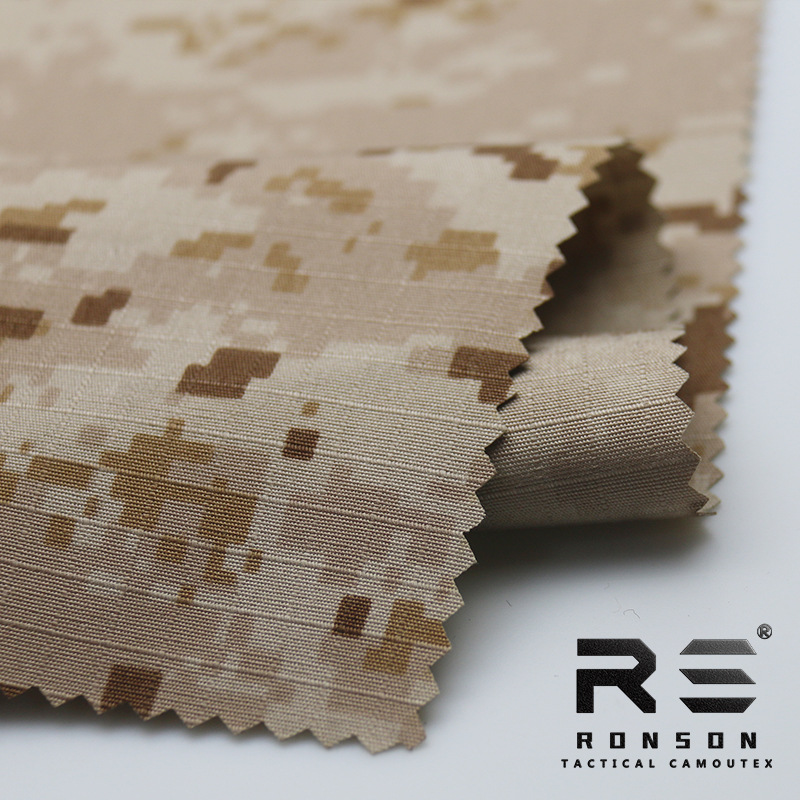 Picture of Rongsheng in stock South Africa S2000 soldier camouflage cloth cotton plaid NYCO50/50 tactical outdoor clothing fabric