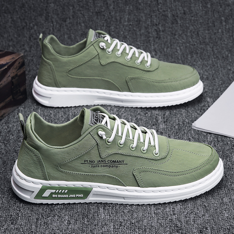 Spring Men's Shoes 2025 New Breathable Canvas Shoes Trendy All-match Shoes Men's Non-slip Lightweight Casual sneaker