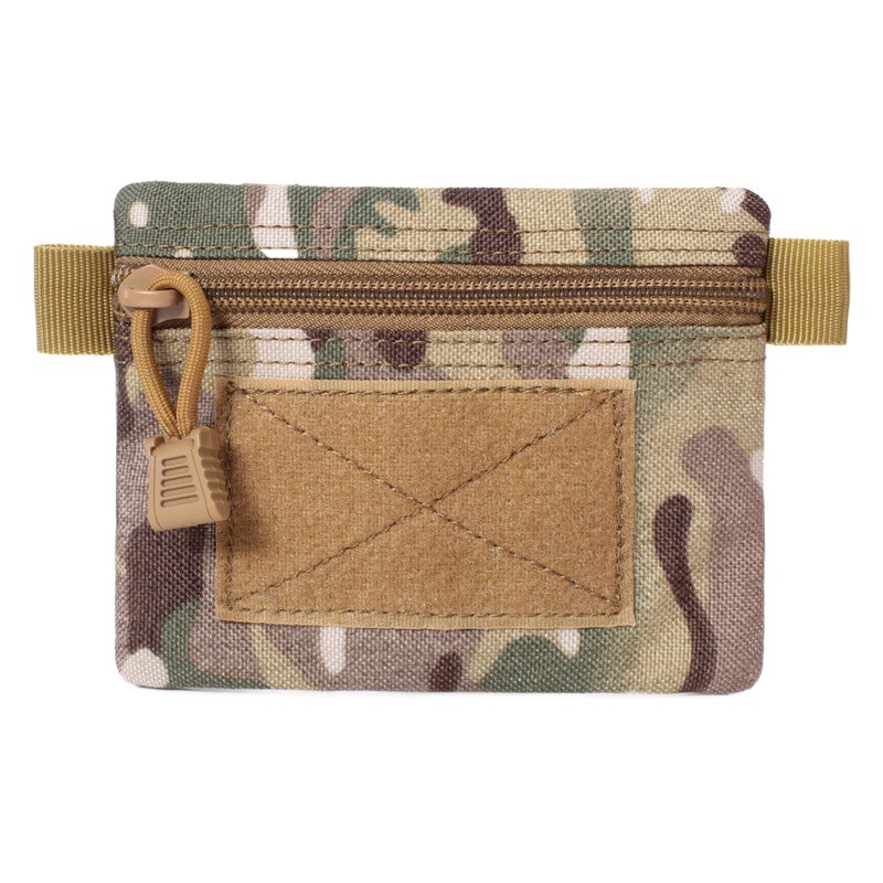 Tactical Outdoor Multifunctional Cosmetics Bag Storage Edc Tool Bag Coin Purse Key Cosmetics Bag Military Fan Card Bag