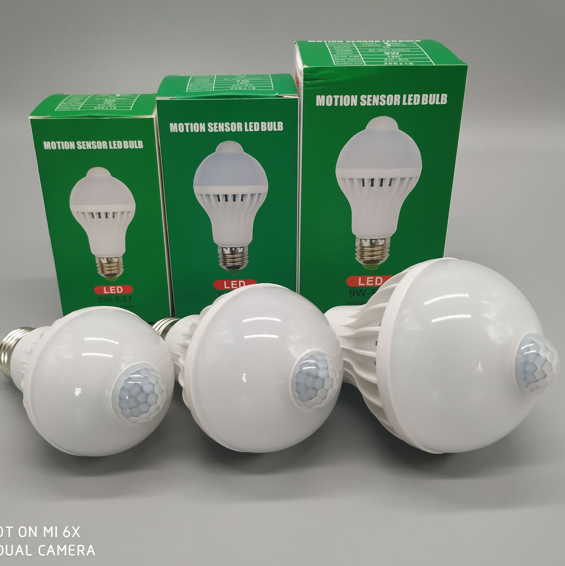 Picture of LED human body induction bulb voice control bulb sound and light control intelligent infrared induction radar human body induction bulb