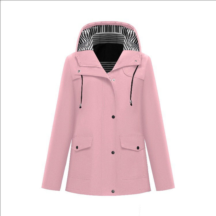 Picture of Cross-Border Export Amazon Wish Autumn and Winter Jacket Women's Windbreaker Outdoor Mountaineering Clothing Waterproof Jacket