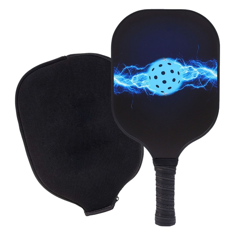Fiberglass peak racket single cloth bag sports supplies glass fiber Pickleball set