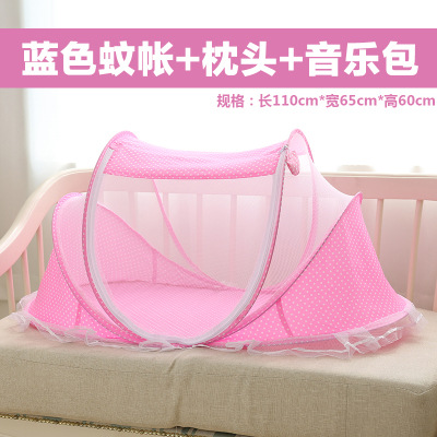 Picture of Pet baby mosquito net yurt kitten dog tent children mosquito net cover foldable foreign trade mosquito net wholesale