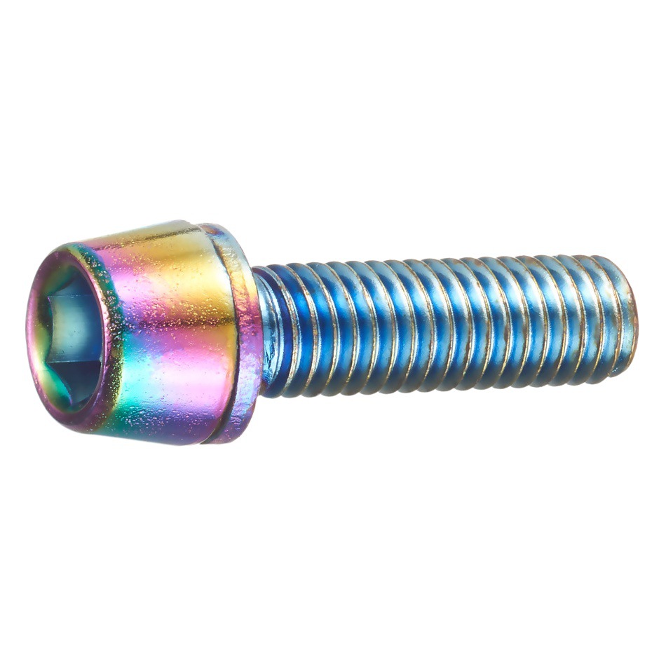 MOTSUV Mountain Bike Handlebar Vertical Screw Kettle Rack Color Screw M5 * 18MM Handlebar Vertical Pipe Screw