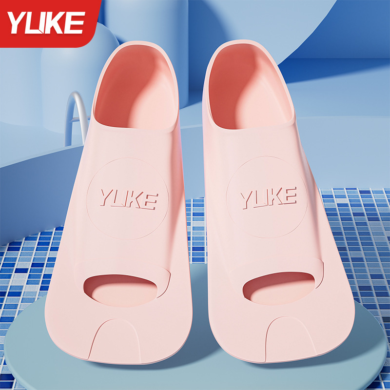 Picture of Factory swimming flippers silicone short flippers freestyle children adult diving frog shoes men and women professional equipment wholesale