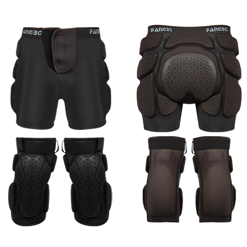 Picture of Ski Suit Protective Gear Hip Pants Knee Pads Anti-Fall Pants Skating Unisex Butt Pads Outdoor Sports Safety Equipment
