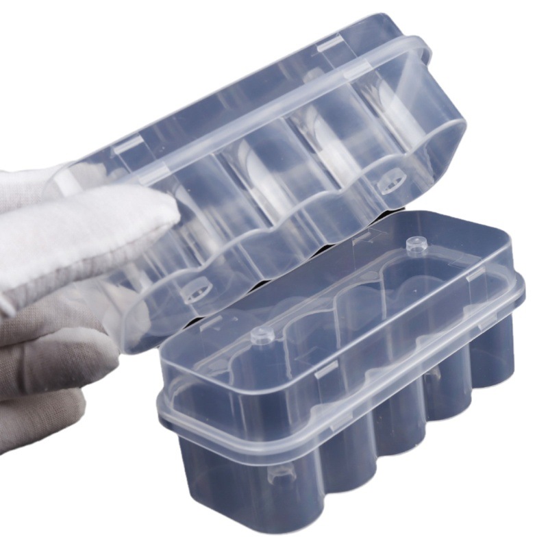 Xilin box 3-5-7ml 10-20ml transparent freeze-dried powder vaccine storage plastic box Xilin bottle box
