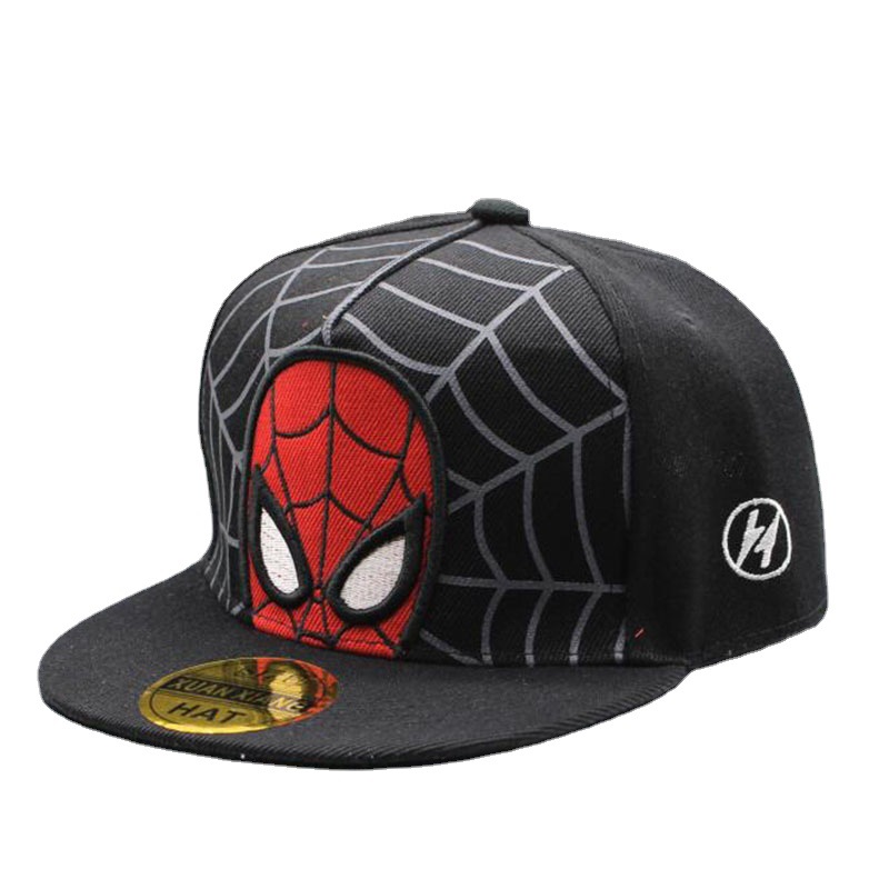 Picture of European and American Hats for Kidsren Spring New Cartoon Flat Brim Hip-Hop Hip-Hop Hats for Boys and Girls Baseball Caps