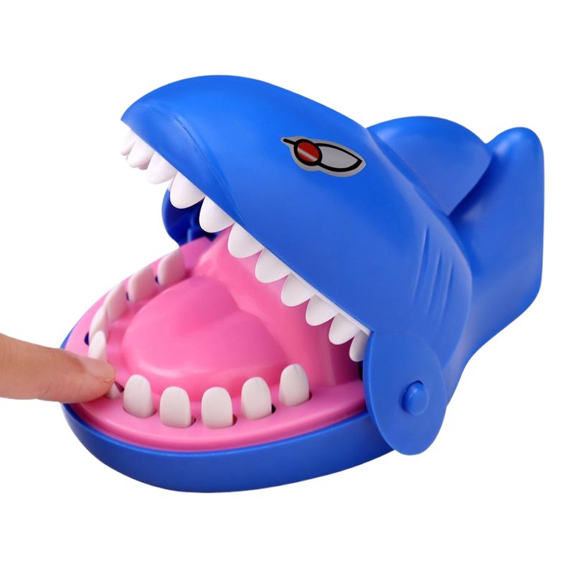 Little Shark Finger Biting Toy Shark Tooth Extraction Family Game New and Unique Hand Biting Toy Kidsren's Trick Props