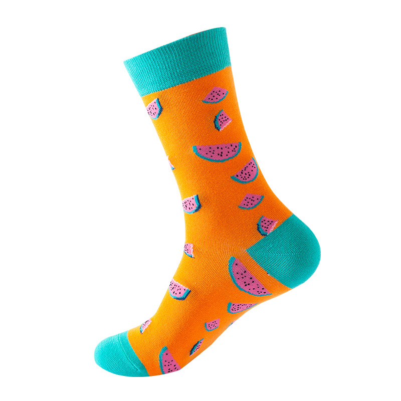Picture of Amazon new tube socks children European and American ins wind fruit autumn and winter net red trend socks cotton manufacturers wholesale