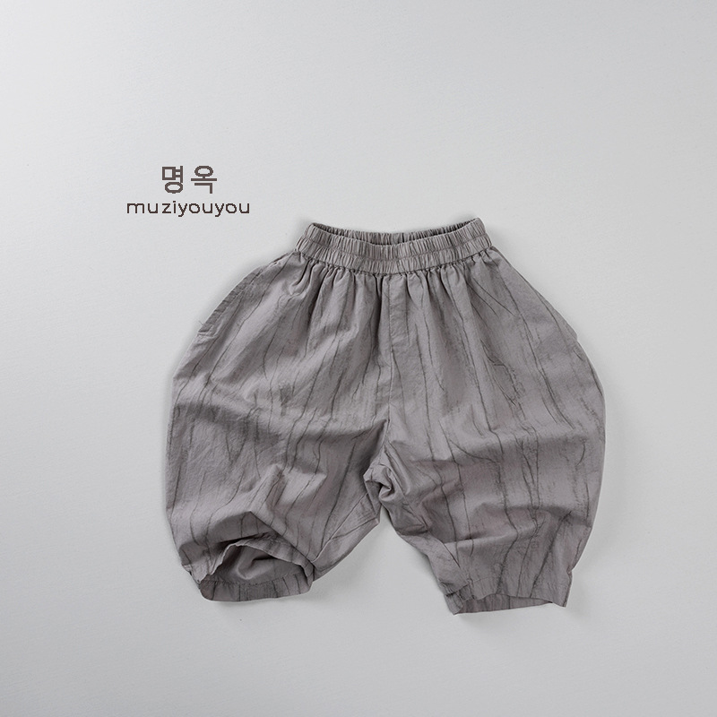Picture of recommend ~ Summer Colorful Children's Thin Cool Cotton Anti-mosquito Pants Korean Style All-match Trendy Baby Pants