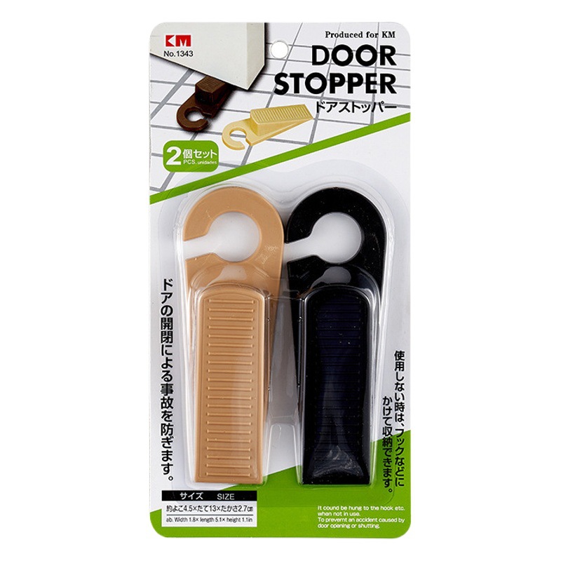 Km.1343 Door Stopper, Anti-Collision Top Door Safety, Household Door Stopper, Door Suction Card Door, Windproof Fixed Door Stopper