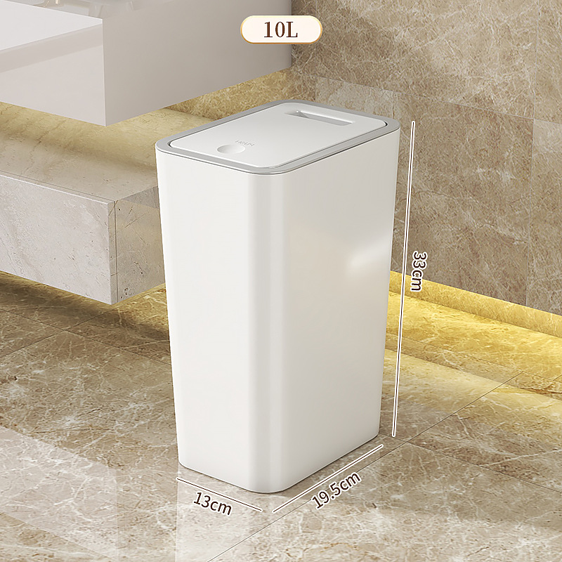 Picture of Trash Can with Lid, Household Toilet, Kitchen, Accessible Luxury, High-End Bathroom, Large Trash Can, Starting from One Piece