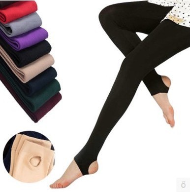 Autumn and winter velvet stockings velvet anti-hook silk pantyhose women's thickened one-piece warm brushed pantyhose
