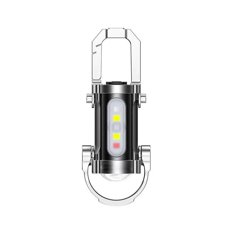 Picture of 2025 new portable keychain flashlight outdoor waterproof multi-function ultra-small mini mobile power lamp