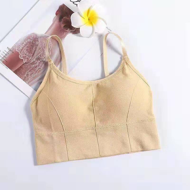 Picture of Hot sale big u beauty back 646 beauty back underwear wireless bra seamless sexy anti-exposure bottoming sports vest