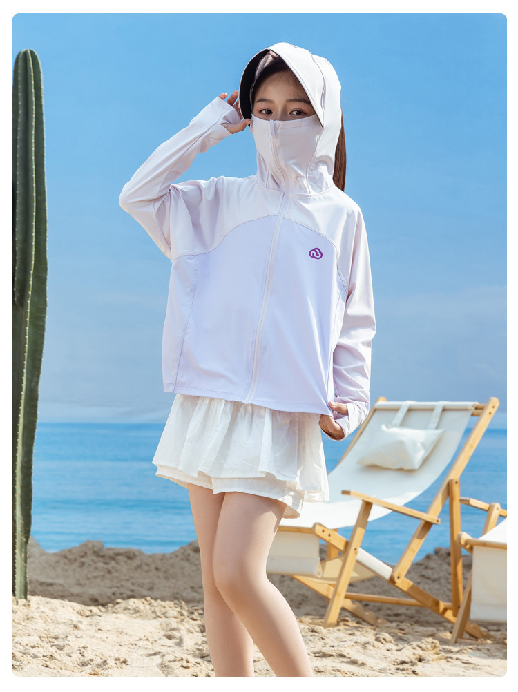 Picture of Girls' Sun Protection Clothing Summer Ice Silk Cool Feeling Anti-Uv 2025 New Boys' Sun Protection Clothing Kidsren's Jacket 3-6