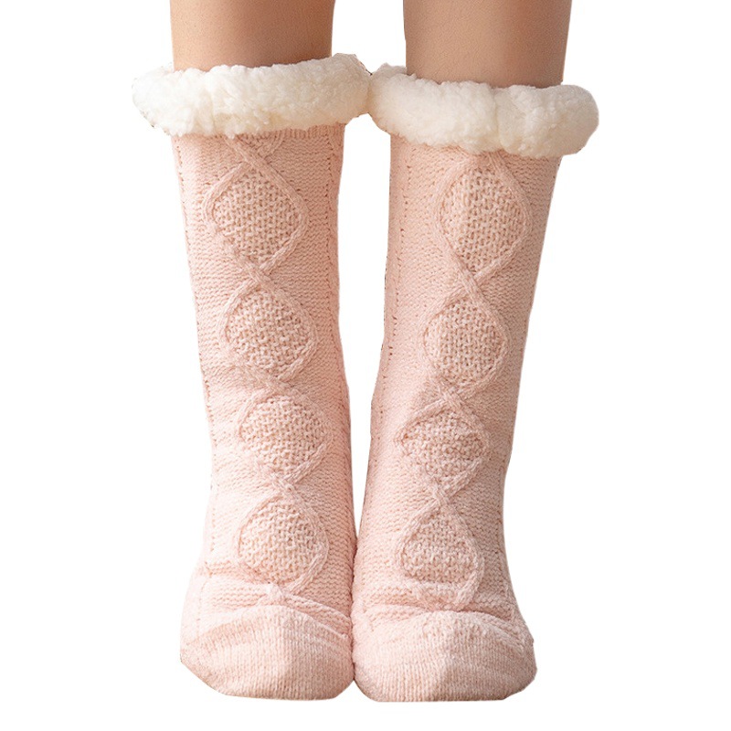 Floor Socks for Adults, Women's Snow Socks, Carpet Socks, Home Socks, Velvet Carpet Sleep Socks, Slippers, Socks, Leg Covers, Soft