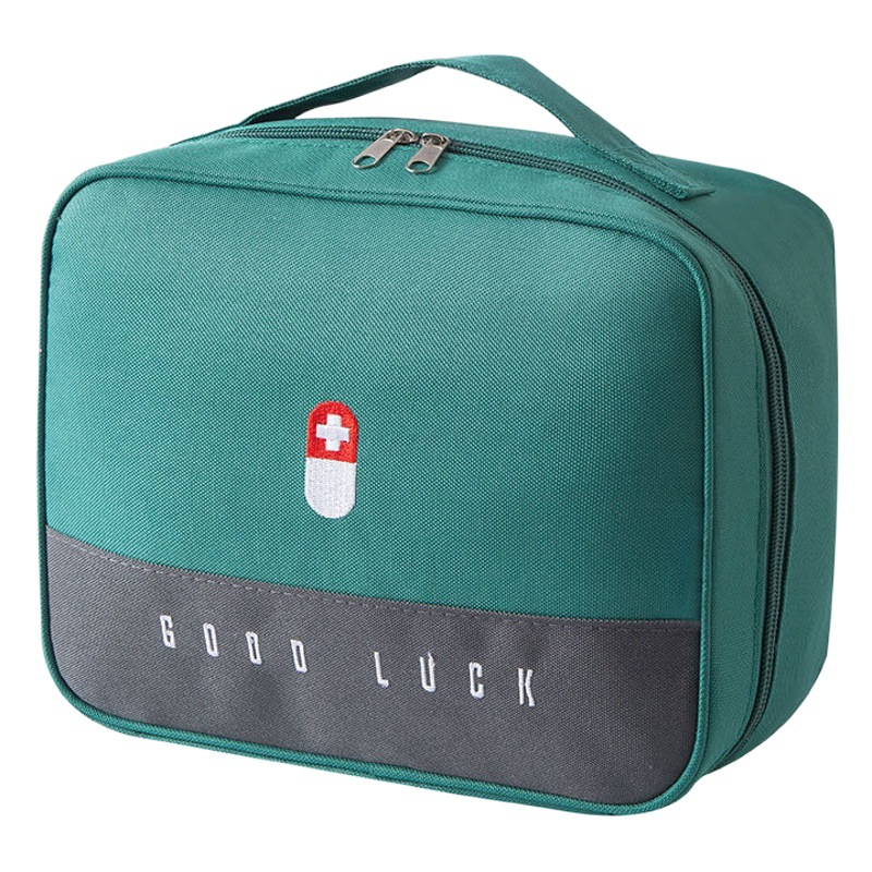 Picture of Portable Emergency Kit, Outdoor Car-Mounted Medicine Kit, Household Emergency Kit, Large-Capacity Epidemic Prevention Medicine Storage Bag