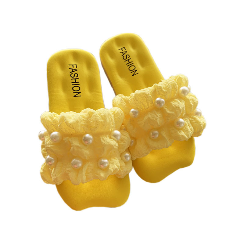 Picture of Children's Slippers New Little Princess Fairy Style Soft Bottom Non-slip Outer Dress All-match Casual Breathable Girls' Sandals
