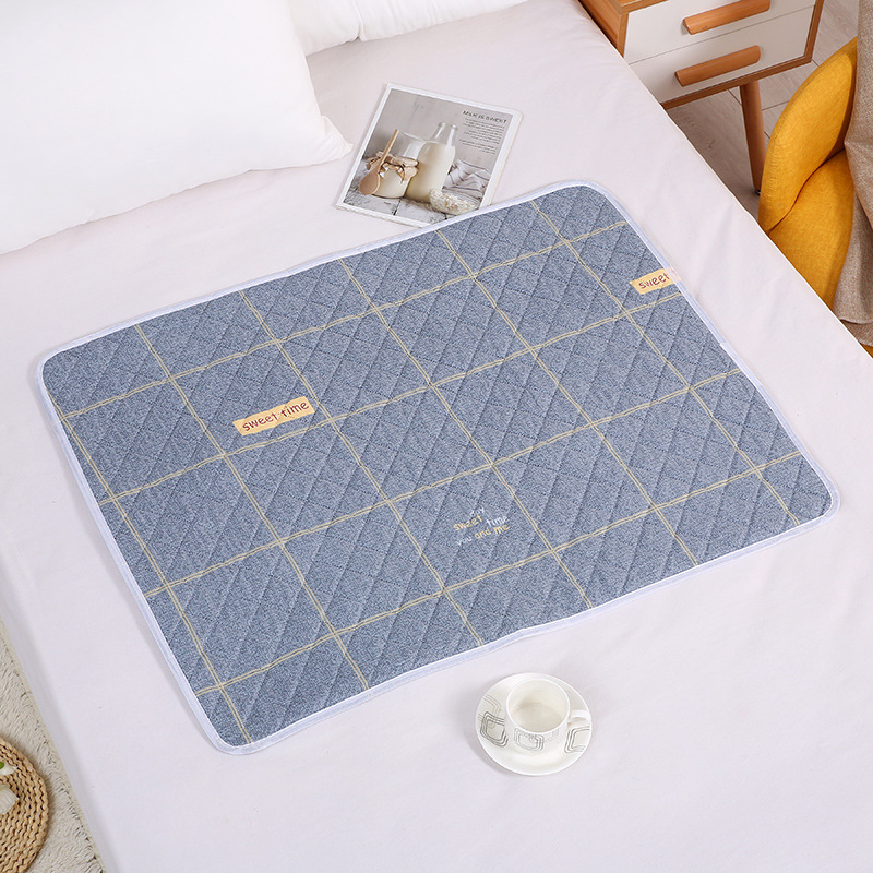 Picture of Diaphragm Pad Baby Children Waterproof Washable Breathable Washable Menstruation Mat Big Bed Size Four Seasons Pure Cotton Diaphragm Pad