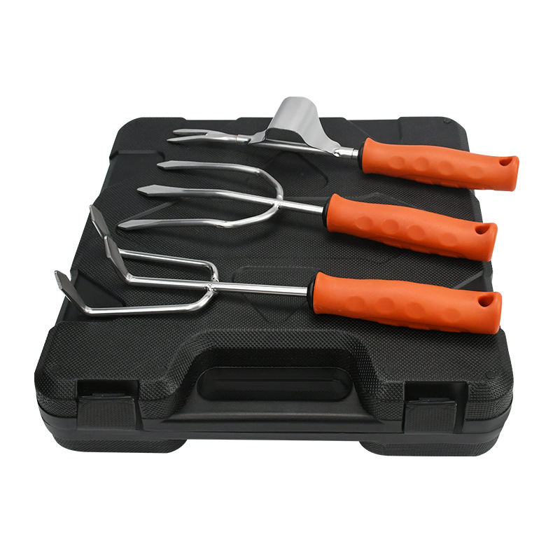Picture of Amazon Garden Tool Set New Gardening Tools Stainless Steel Nine-Piece Potted Plant Pruning Shovel Set