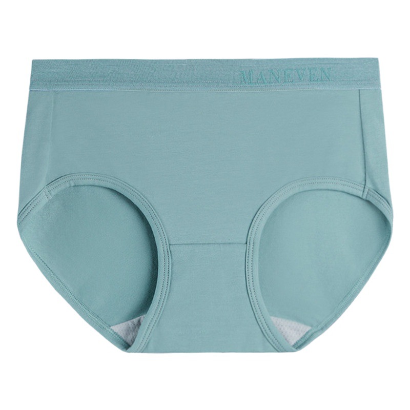 60 Count Pima Cotton Women's Underwear Pure Cotton Crotch Antibacterial Breathable Briefs with Seamless Waistband Breathable Antibacterial Shorts