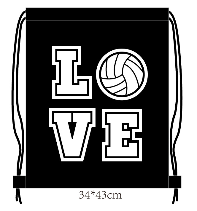 Picture of Football World Cup Backpack Drawstring Backpack Bag Portable Storage Bag Polyester Amazon Drawstring Bag Drawstring Pocket Ready in Stock