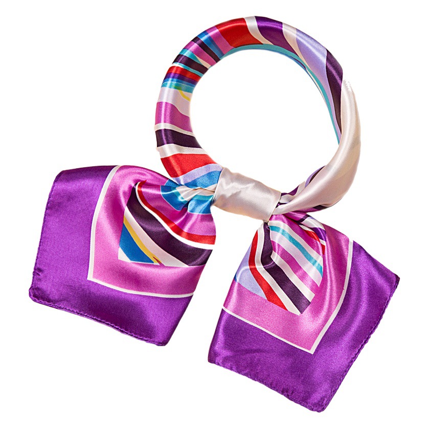 Small Square Scarf Korean Professional Silks and Satins Versatile Bank Stewardess Train Member Business Fashion Decorative Women's Scarf