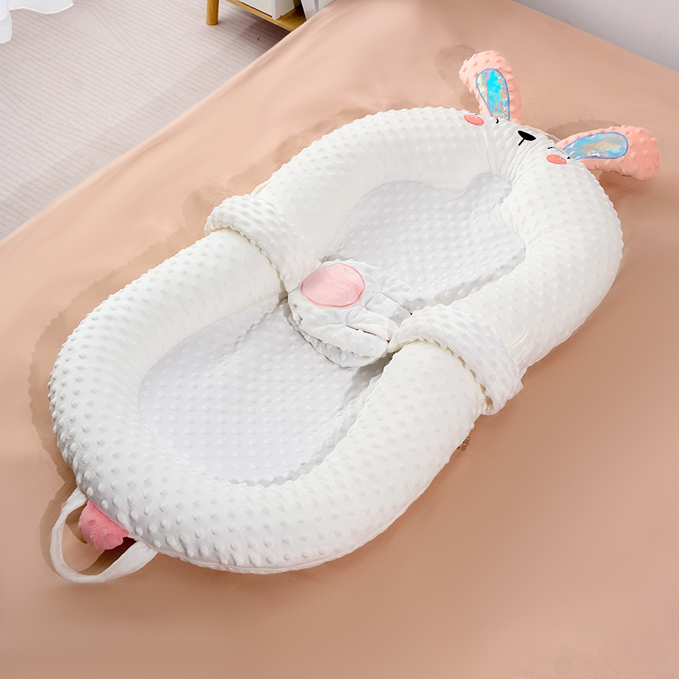 Picture of Infant bed bed multifunctional movable newborn soothing sleeping mat baby sleeping nest foldable anti-pressure ridge protection