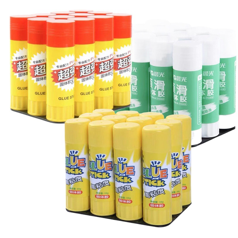 Chenguang Solid Glue Stick Smooth High Adhesive Stick Student Handmade Small Box Office Finance Super Large Glue 36g