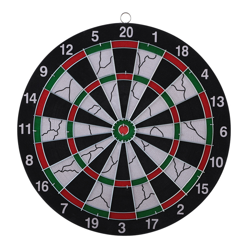 Picture of Dart Board 12-Inch 15inch 17inch Pin Paper Double-Sided Flocking Dart Set in Stock Cross-Border Pin Target