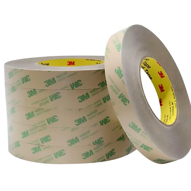 3M468Mp Double-Sided Adhesive Thin and High Temperature Resistant 200 ℃ Strong Adhesive for Nameplate Membrane Switches, High Temperature Strong Adhesive