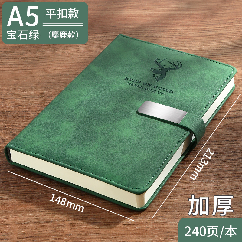 Picture of High-Looking A5 Notebook Imitation Leather Hand Ledger Thickeneded Conference B5 Simple Business Notepad Custom Logo