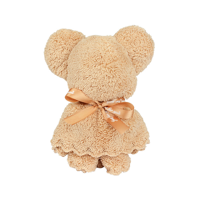 Picture of Coral fleece creative towel bear companion gift wedding birthday holiday business graduation gift wholesale