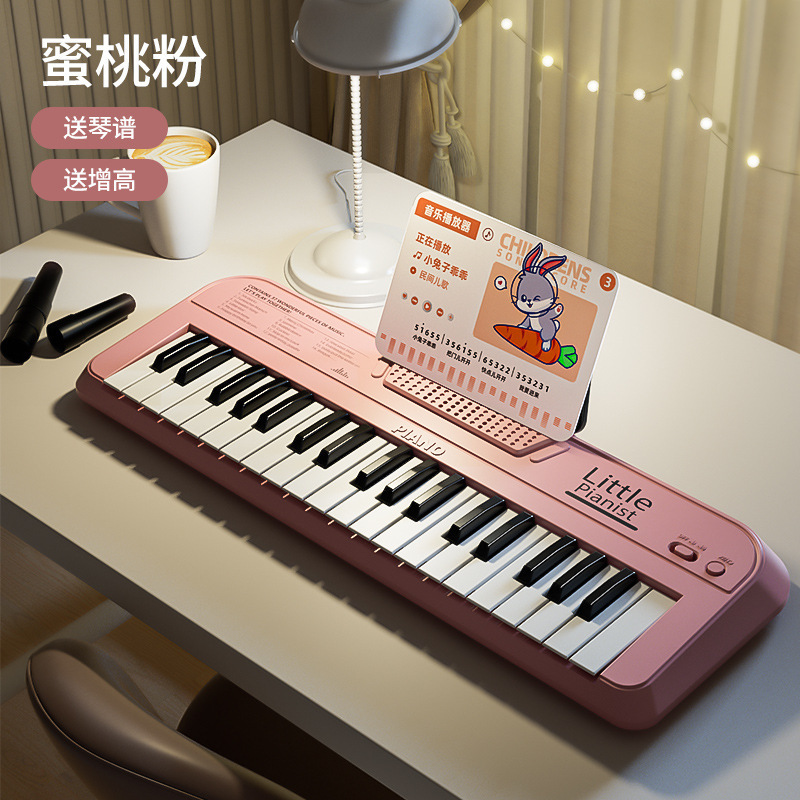 Picture of Portable Small Piano Multi-function Electronic Piano Children's Baby Piano Toy Beginners Practice Early Education Musical Instruments