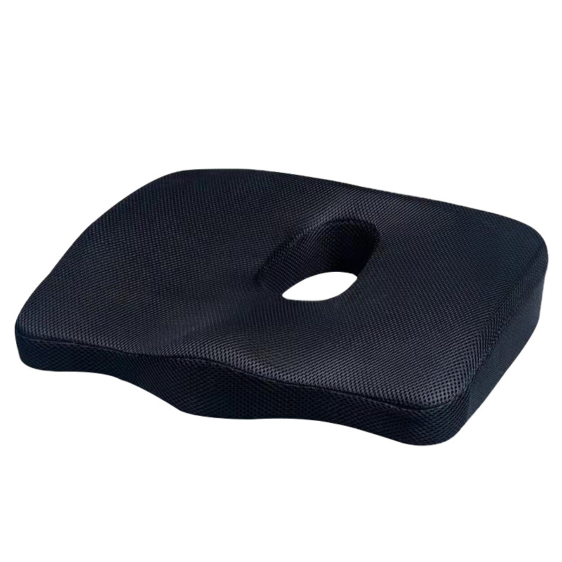 Picture of Car seat cushion office decompression slow rebound chair cushion four seasons universal memory cotton beautiful hip hollow cushion wholesale