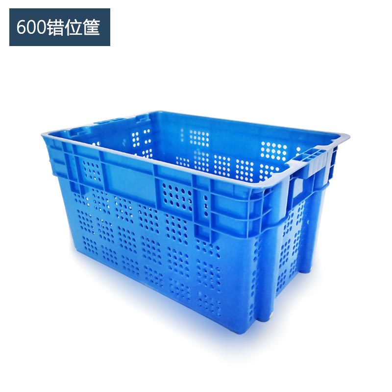 Picture of Plastic Basket Thickeneded Turnover Freight Transportation Logistics Vegetable and Fruit Industrial Style New Plastic Frame Spot Anti-Fall