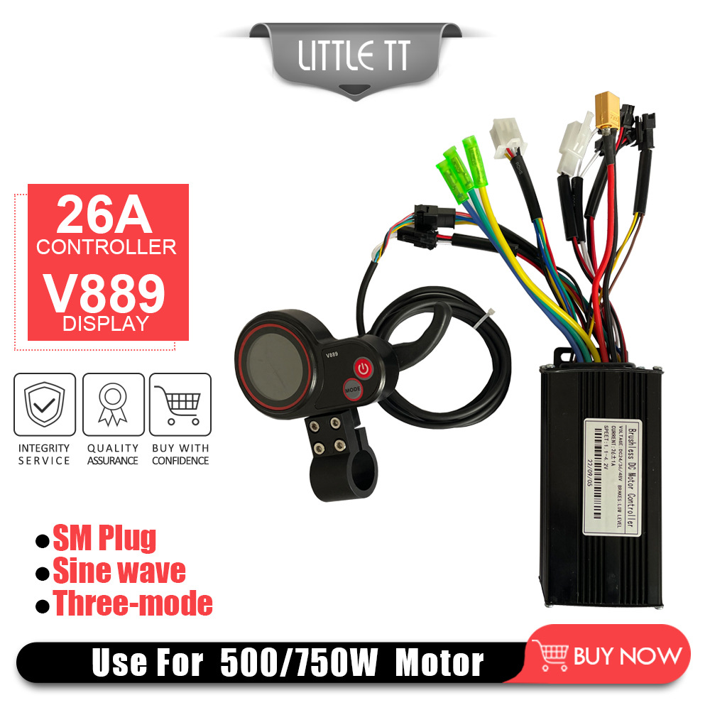 KUGOO M4 electric scooter 26A controller assembly electric control board communication instrument V889 color display