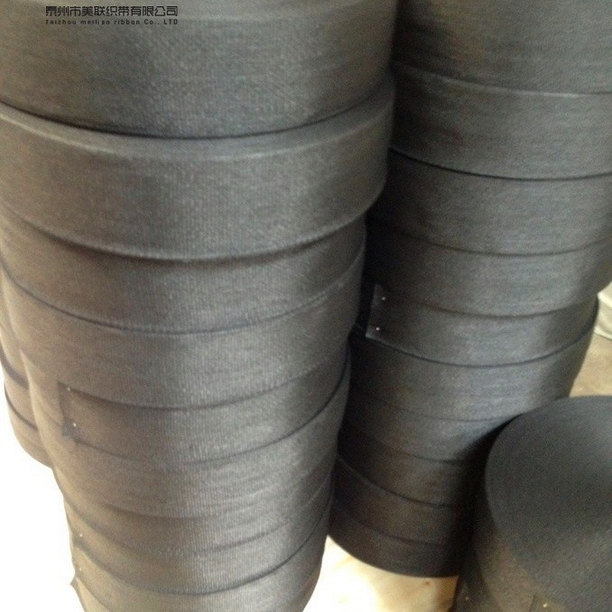 Picture of United Ribbon 7cm Black PE Ribbon Flat Wire Wrap with Fish Wire Duct Hanging with Polyethylene Ribbon